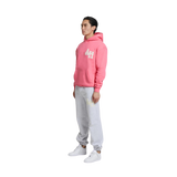 ANNIEHOOD AH COLLEGE HOODY PINK