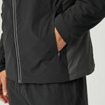 Reprimo Clima Jacket black charcoal windbreaker with zip pockets and breathable fabric
