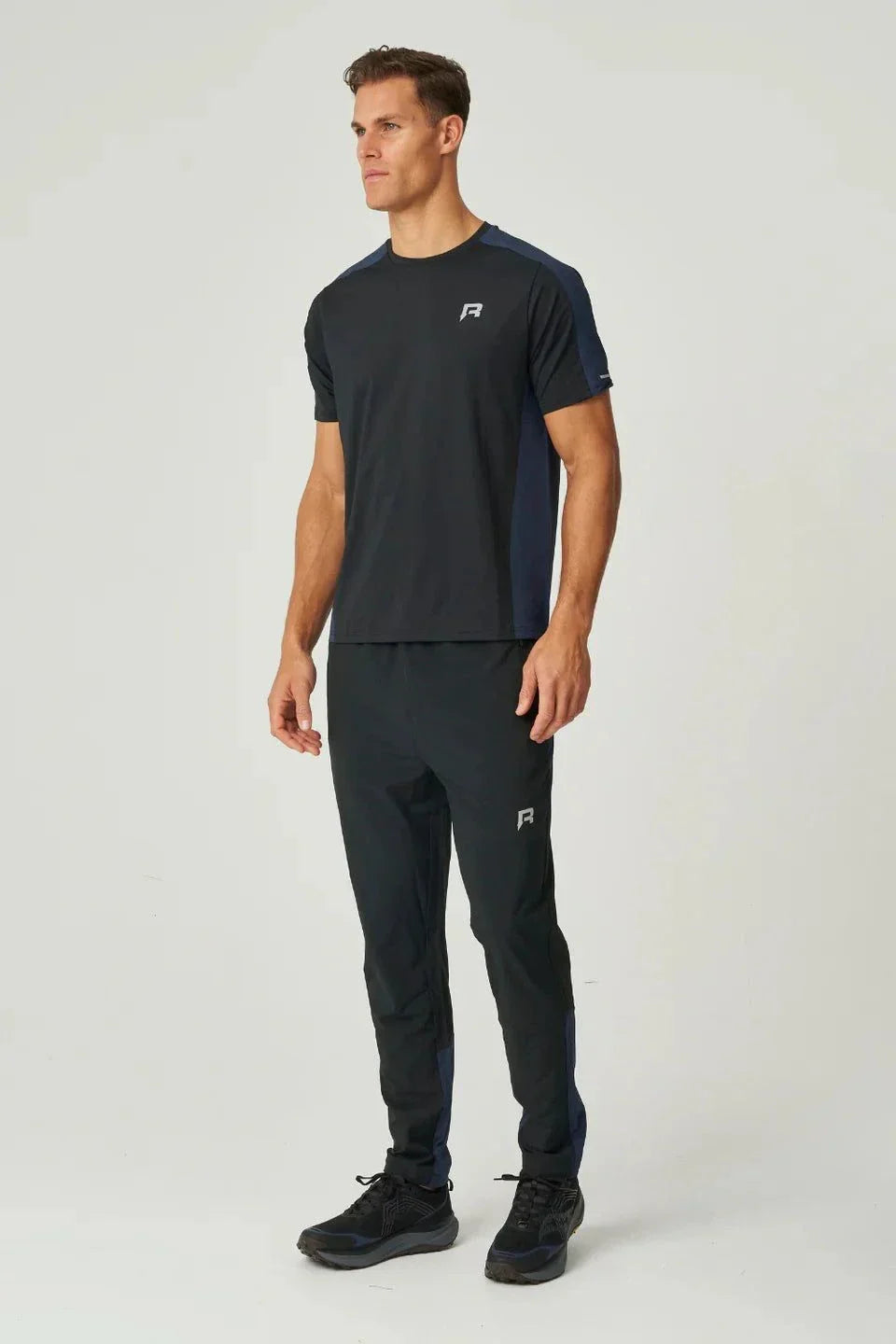 Reprimo Nova T-Shirt black navy duo-tone athletic fit with heat-sealed seams and reflective details