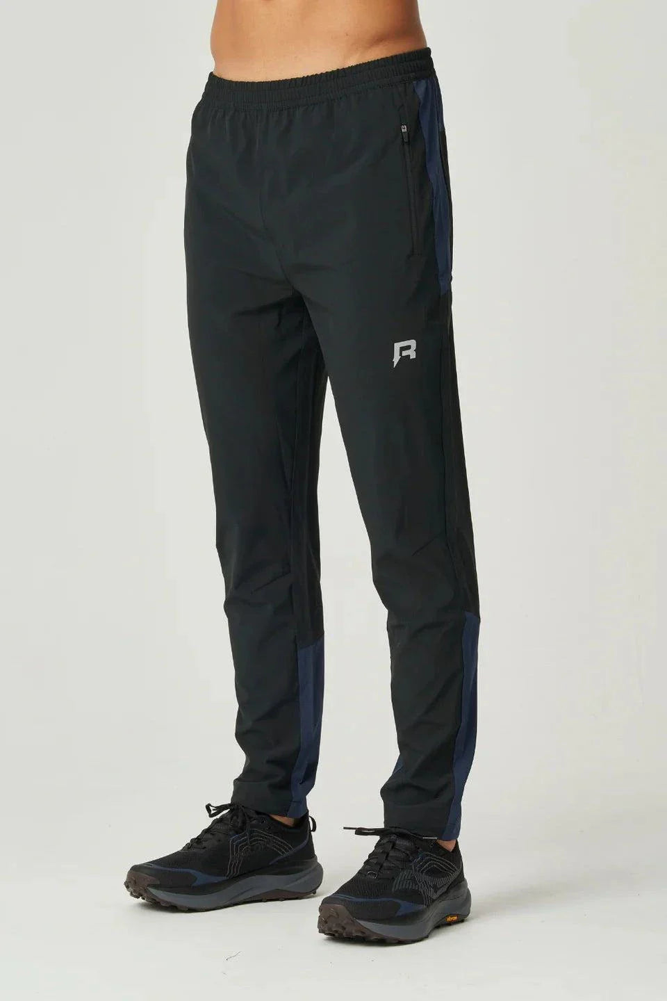 Reprimo Nova Pants black and navy lightweight breathable athletic joggers with ergonomic fit and adaptive waistband