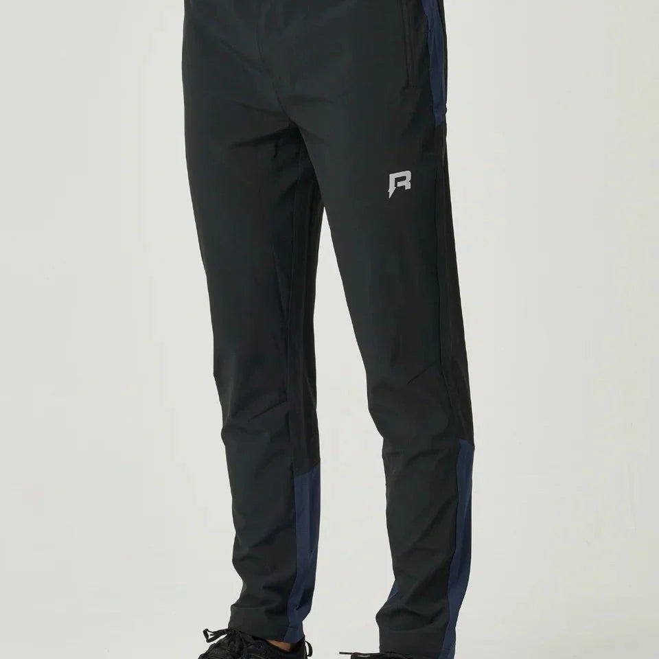 Reprimo Nova Pants black and navy lightweight breathable athletic joggers with ergonomic fit and adaptive waistband