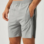 Reprimo Nova Shorts in slate and marble with lightweight breathable fabric and ergonomic fit for active wear