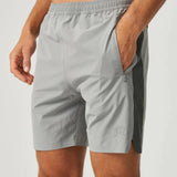 Reprimo Nova Shorts in slate and marble with lightweight breathable fabric and ergonomic fit for active wear