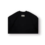 Baire Atelier Blank Tee black heavyweight cotton relaxed fit with custom back paneling and branded label
