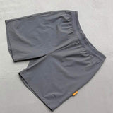 Studio By Charles Medium Grey Studio Shorts on plain background