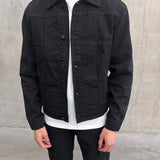 Siarr Denim Jacket Black