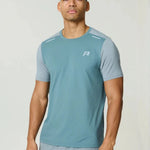 Reprimo Flight T-Shirt Tide Marble athletic fit lightweight breathable with reflective strips for workouts