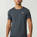 Reprimo Clima T-Shirt in slate and obsidian with lightweight, moisture-wicking fabric and athletic fit for high-performance training