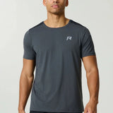 Reprimo Clima T-Shirt in slate and obsidian with lightweight, moisture-wicking fabric and athletic fit for high-performance training