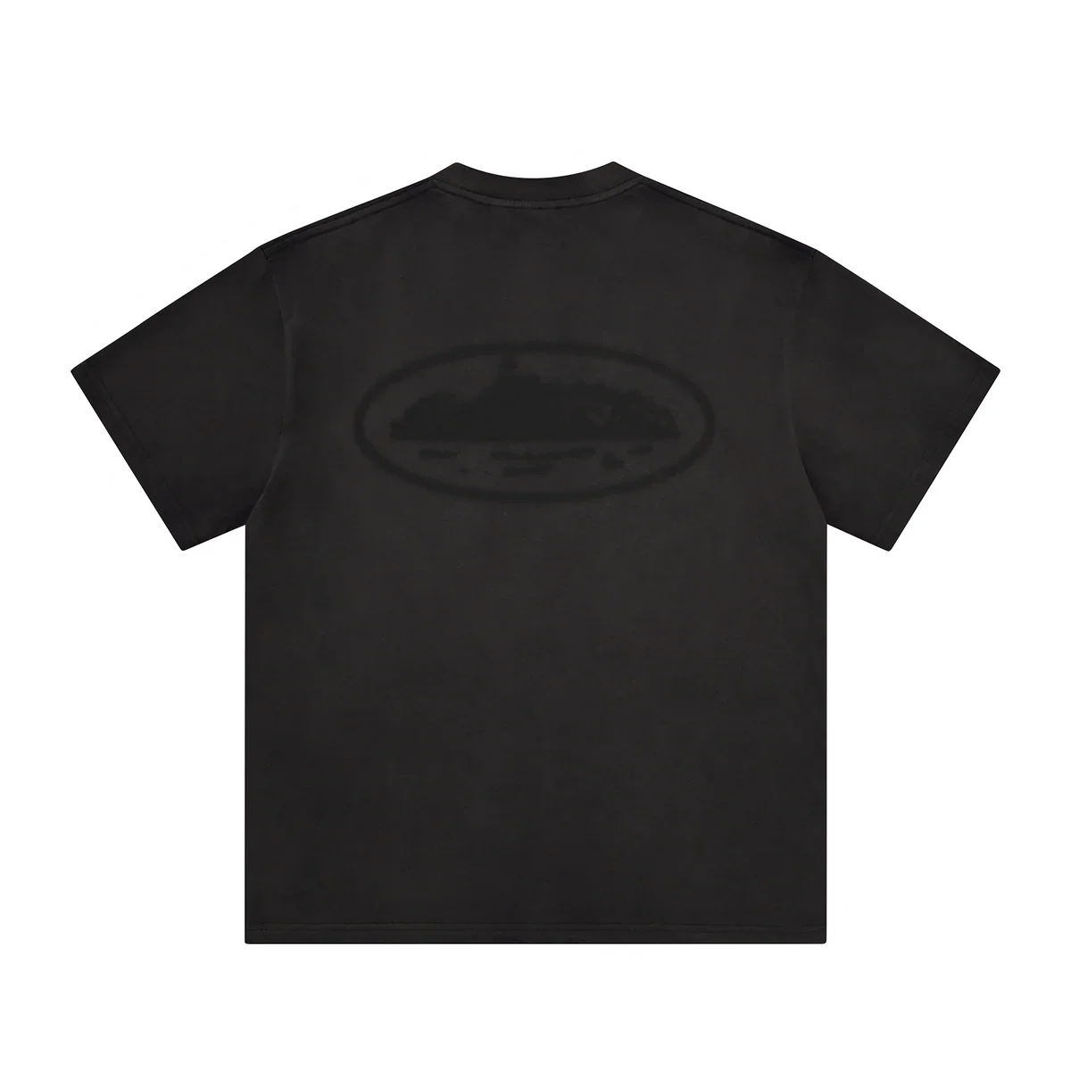 Corteiz Island Knockout Tee black shirt front view