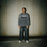 Lord Culture NSFW Long Sleeve Vintage Grey