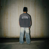 Lord Culture Flame Long Sleeve Vintage Grey
