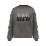 Lord Culture NSFW Long Sleeve Vintage Grey