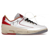 Air Jordan 2 Retro Low SP x Off-White White Varsity Red