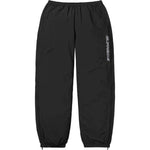 Black Supreme Contrast Zip Tracksuit Pants