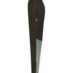 Studio By Charles two tone khaki trackpant laid flat on white background