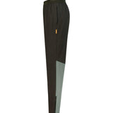 Studio By Charles two tone khaki trackpant laid flat on white background