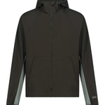 Studio By Charles Two Tone Khaki Track Jacket front view on white background