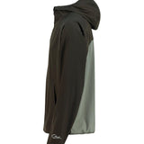 Studio By Charles two tone khaki track jacket front view