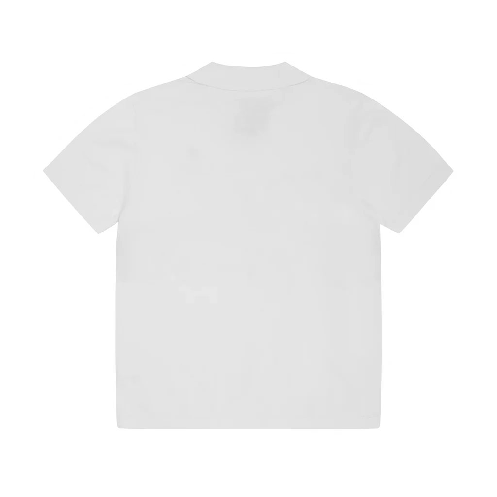 White Corteiz Serie A knit jersey back view