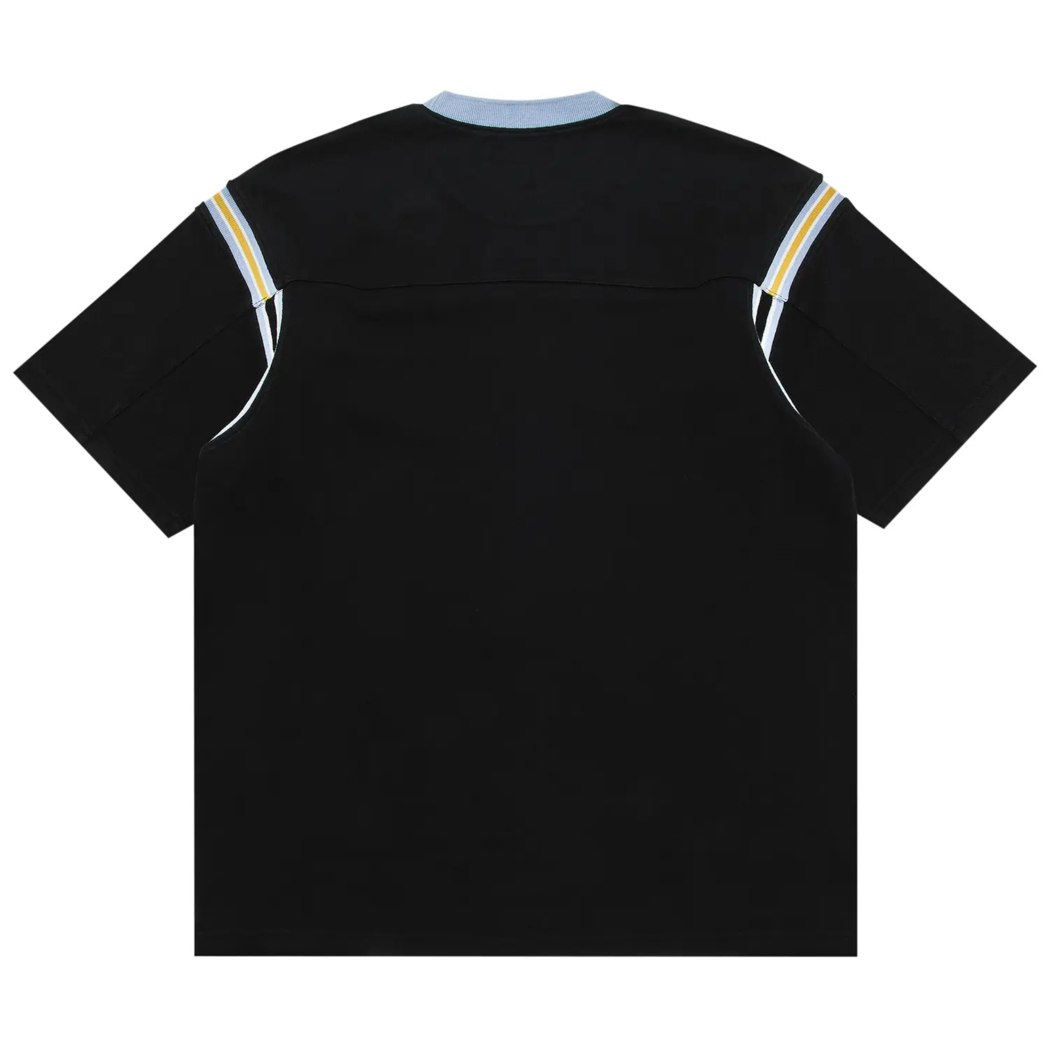 Supreme Split Short-Sleeve Football Top Black, rear view