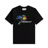Casablanca Croquis De Tennis T-Shirt Black
