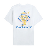 Casablanca Diamond T-Shirt White