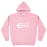 Drama Call Hoodie in baby pink color.