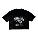 Suavo World Hidden Hills Black Jersey with vintage-style design.