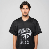 Suavo World Hidden Hills Black Jersey worn by model.