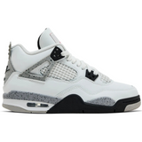 Air Jordan 4 Retro OG GS White Cement 2025 sneaker.