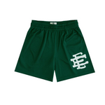 Eric Emanuel EE Akimbo Tyrrell Winston green and white shorts.