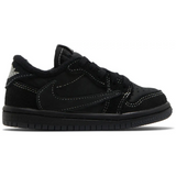 Travis Scott x Air Jordan 1 Low OG SP TD Black Phantom sneaker side view