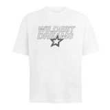 Wildest Dreams White graphic print cotton tee shirt