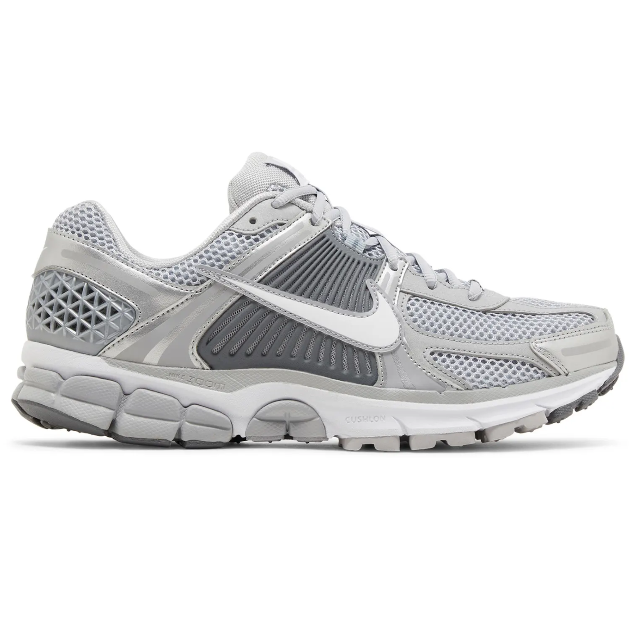 Nike Air Zoom Vomero 5 Wolf Grey running shoe side view