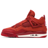 Nigel Sylvester x Air Jordan 4 Retro OG SP Brick By Brick red sneaker side view