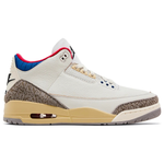 Air Jordan 3 Retro Seoul 2.0 sneaker in white with elephant print accents and beige sole