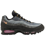 Nike Air Max 95 OG Sundial sneaker in black and grey with pink accents and visible air cushioning