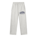Suavo World Saint Valley grey sweatpants with elastic waist and side pockets