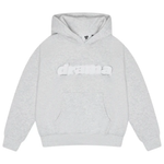 Grey Drama Call Hoodie with front pocket and hood, FW25 edition