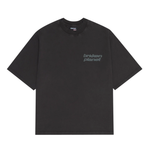Broken Planet star logo on midnight black t-shirt