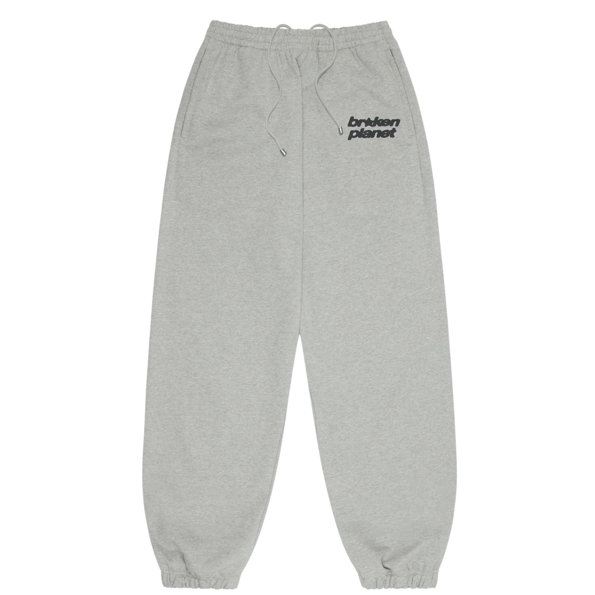 Broken Planet cuffed sweatpants in heather gray with star logo