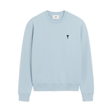AMI Paris sky blue Ami De Coeur patch sweatshirt