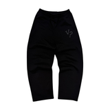 Five Questions Handprint Sweatpants Black