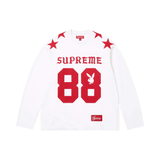 Supreme x Playboy Long-Sleeve Top White