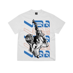 Corteiz Virgil Abloh VAA Archive white tee shirt front view