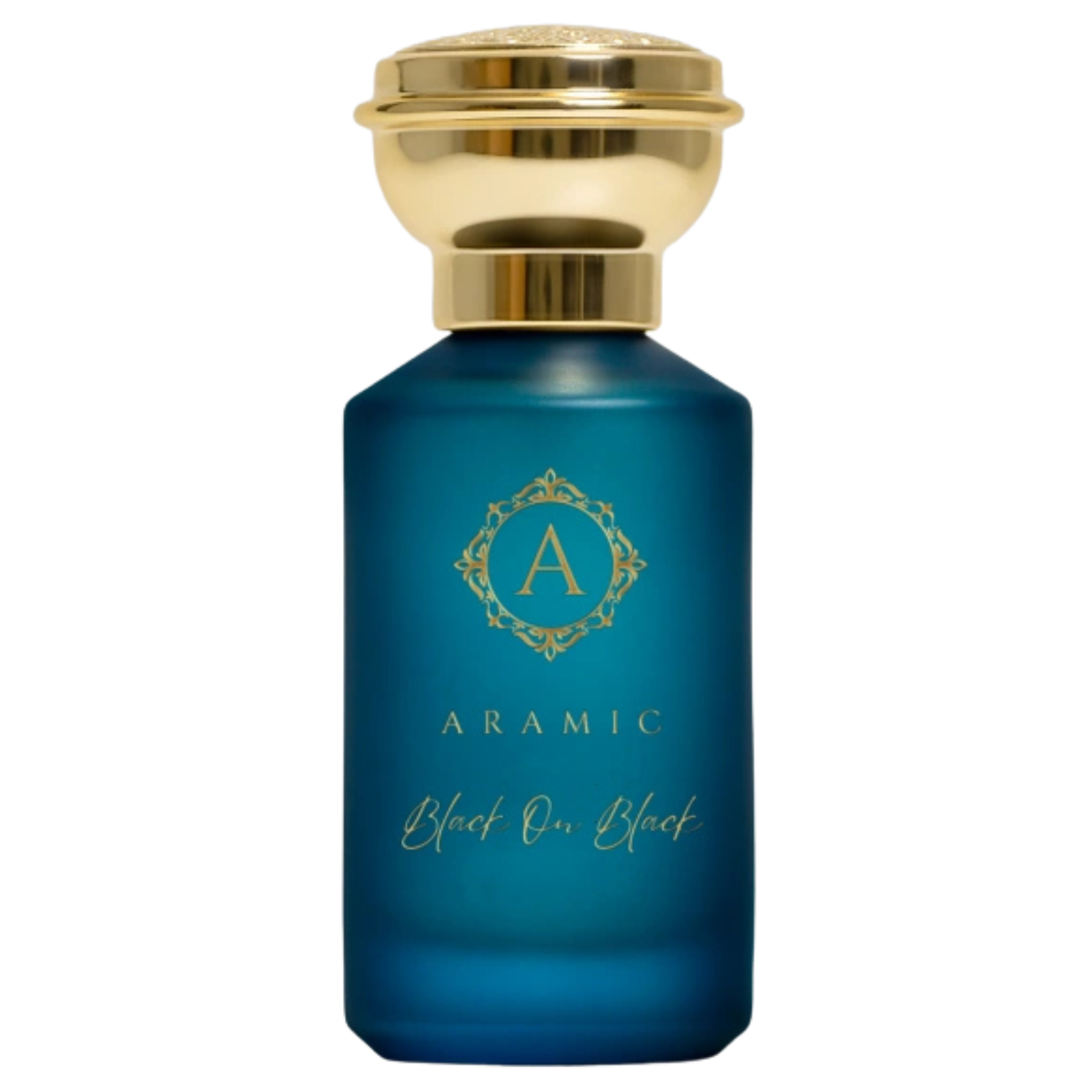 Aramic Black on Black perfume bottle with leather and cardamom notes inspired by Tom Ford Ombre Leather