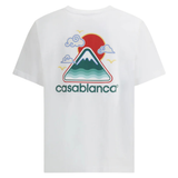 Casablanca Montagne Ondulee T-Shirt White
