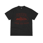 Corteiz Gabriel Moses OG Alcatraz black tee front view