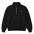 ALO Yoga Accolade 1/4 Zip Black Sweatshirt - Stylish & Comfortable